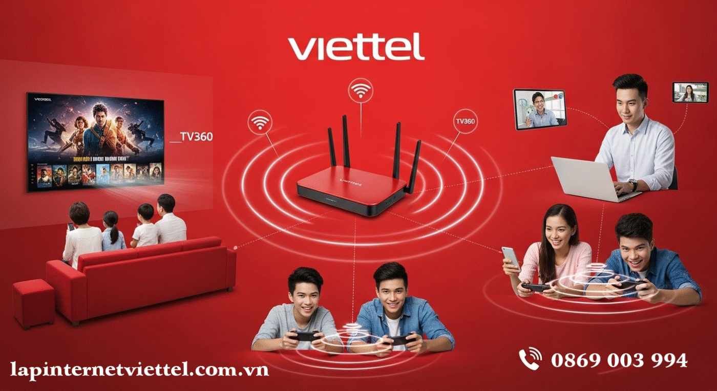 Trải nghiệm internet mượt mà mỗi ngày