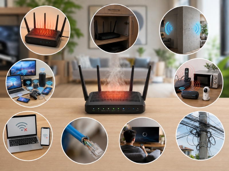 Nguyên nhân Internet Viettel chập chờn